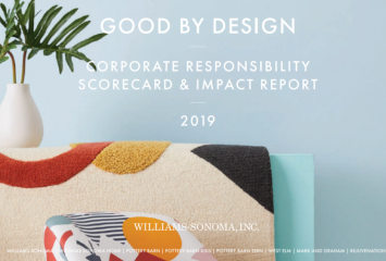 Williams-Sonoma：全部使用可持續(xù)棉花目標(biāo)接近完成 